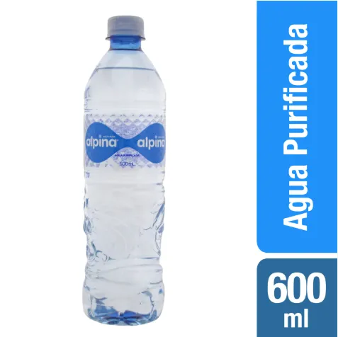 Alpina Agua Tapa Rosca 600mL