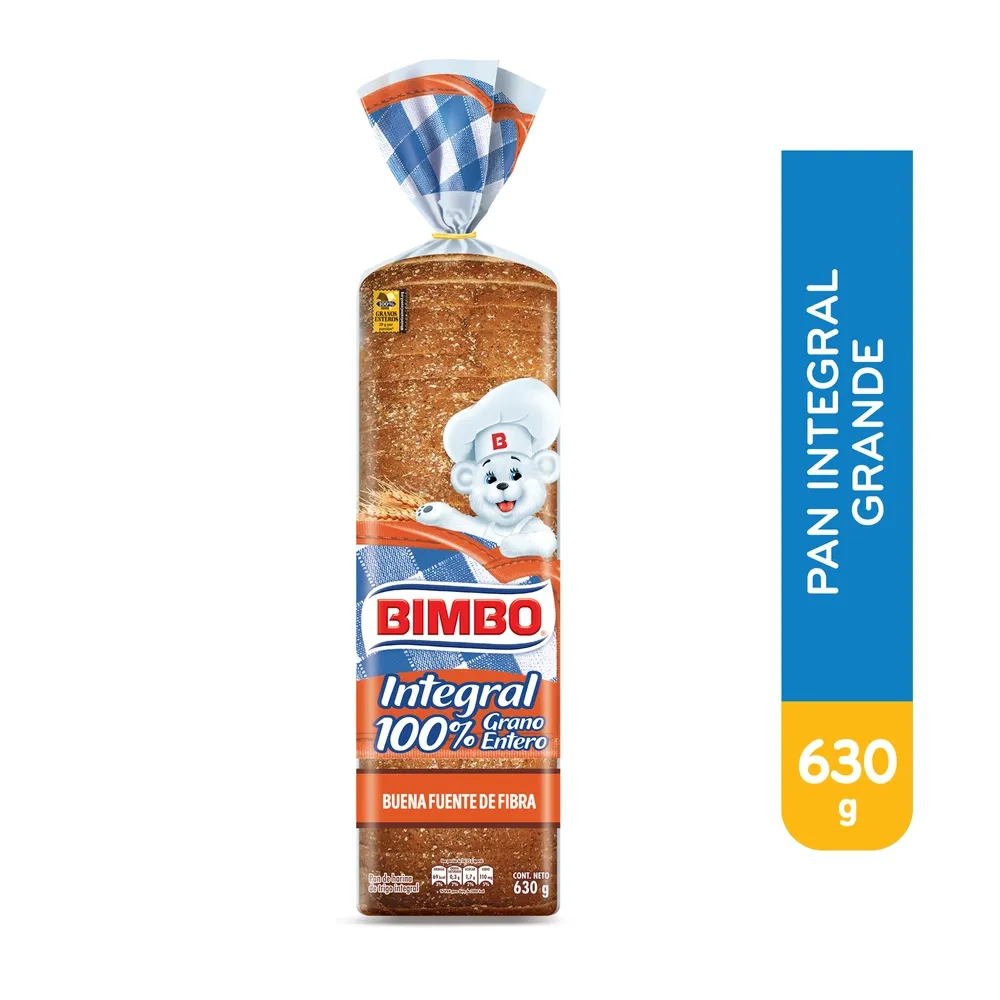 Bimbo Pan Integral Grande 630g