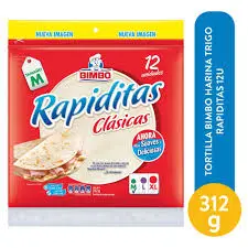 Bimbo Rapiditas Clásicas Mediano 260g