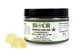 BioCR Gomitas con CBD 600 mg