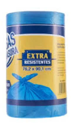 [5400.00] Bolsas para Basura Azules extra resistentes