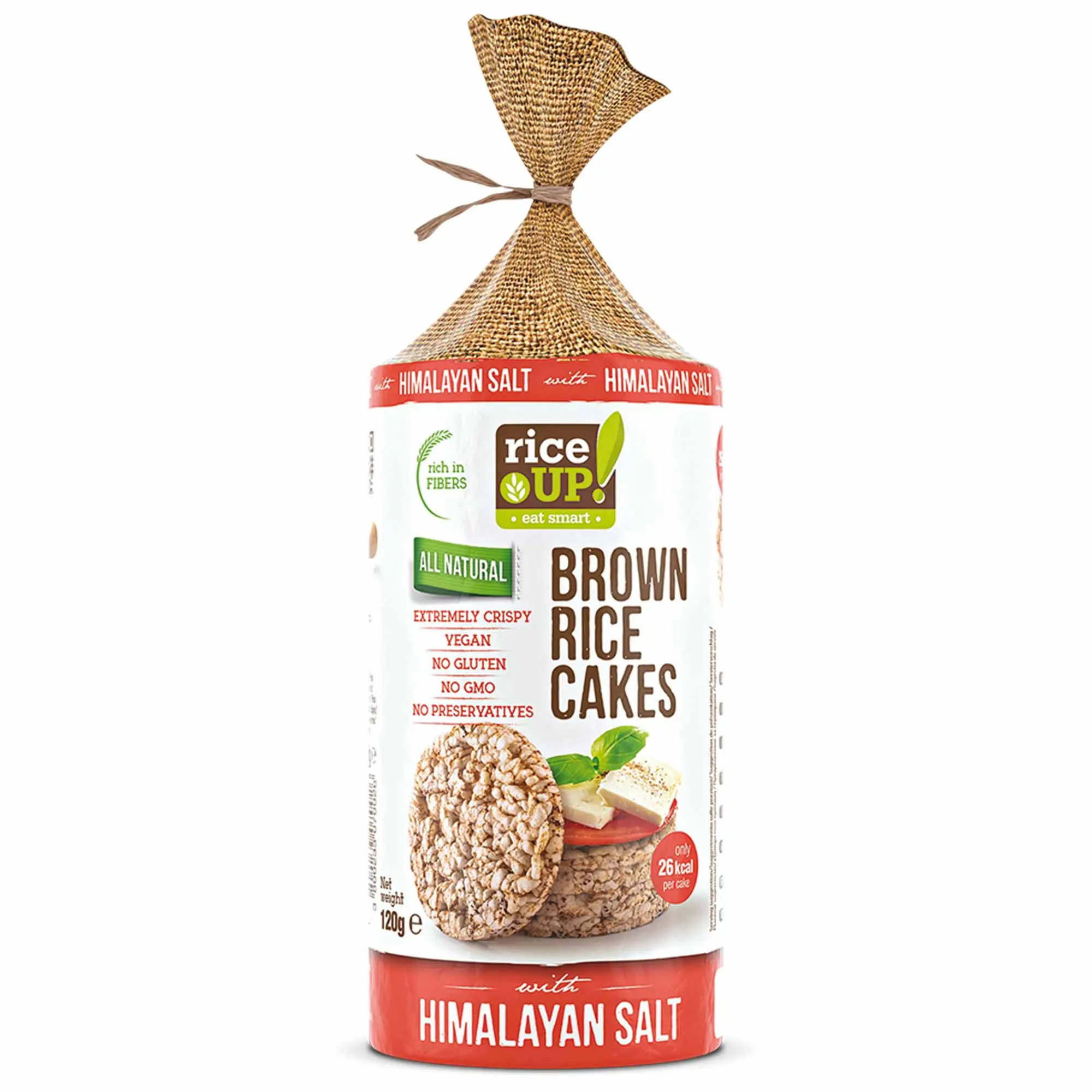 [1300.00] Brown Rice Cakes Himalayan Salt 120g