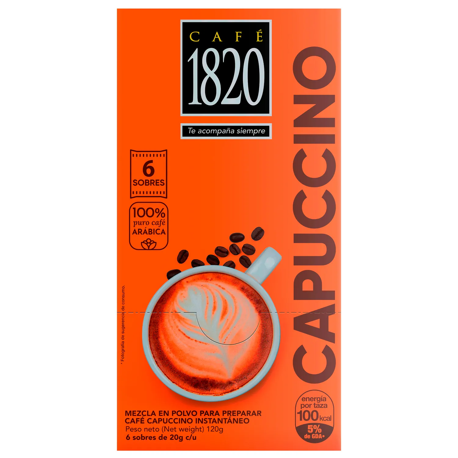 Cafe 1820 Capuccino Instantáneo