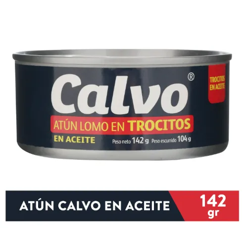 Calvo Atun Trocitos 142 g