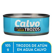 Calvo Trozos Atún en Agua 105g