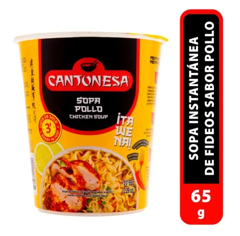 Cantonesa Sopa Pollo 65g