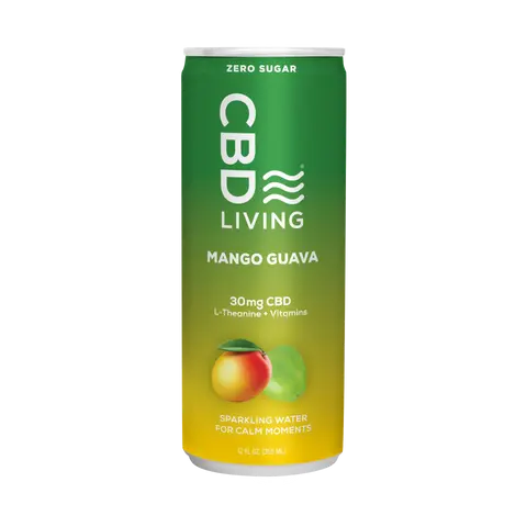 [3000.00] CBD Living Mango Guava 355ml