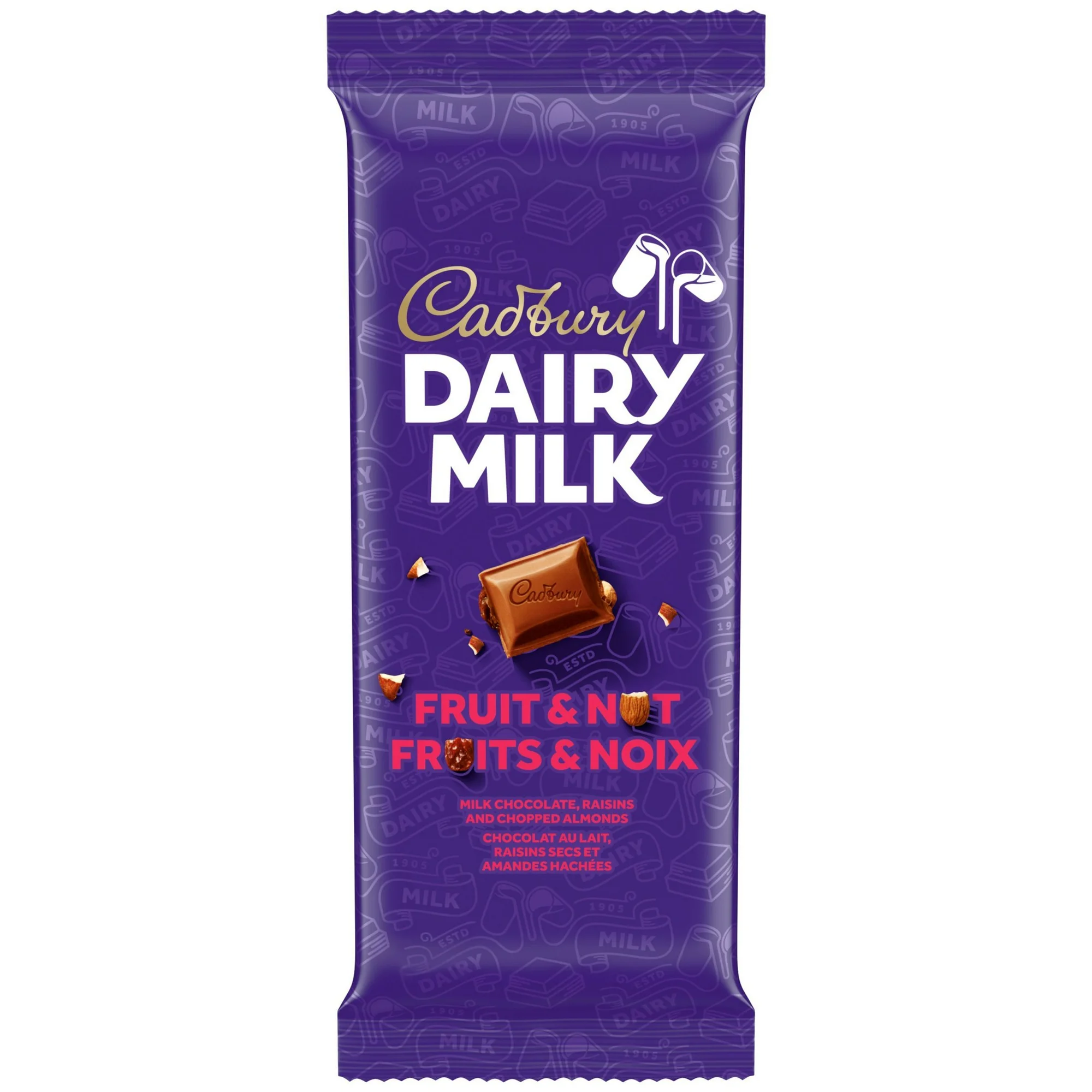 [2100.00] Chocolate Cadbury Fruit & Nut 90g