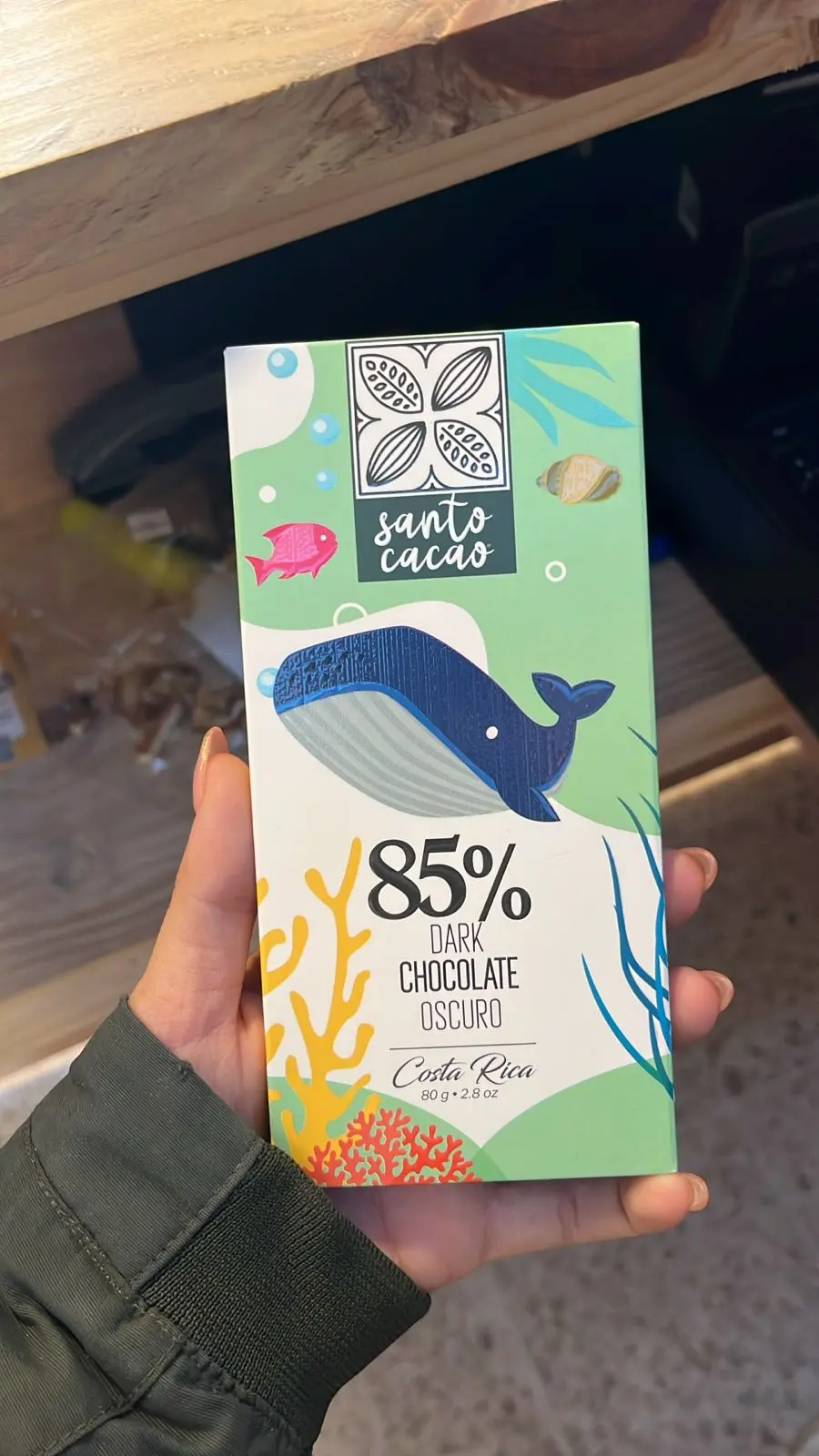 Chocolate Órganico 85% oscuro