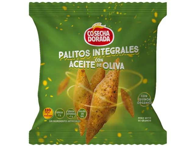 Cosecha Dorada Palitos Ajonjoli Con Aceite de Oliva 50g