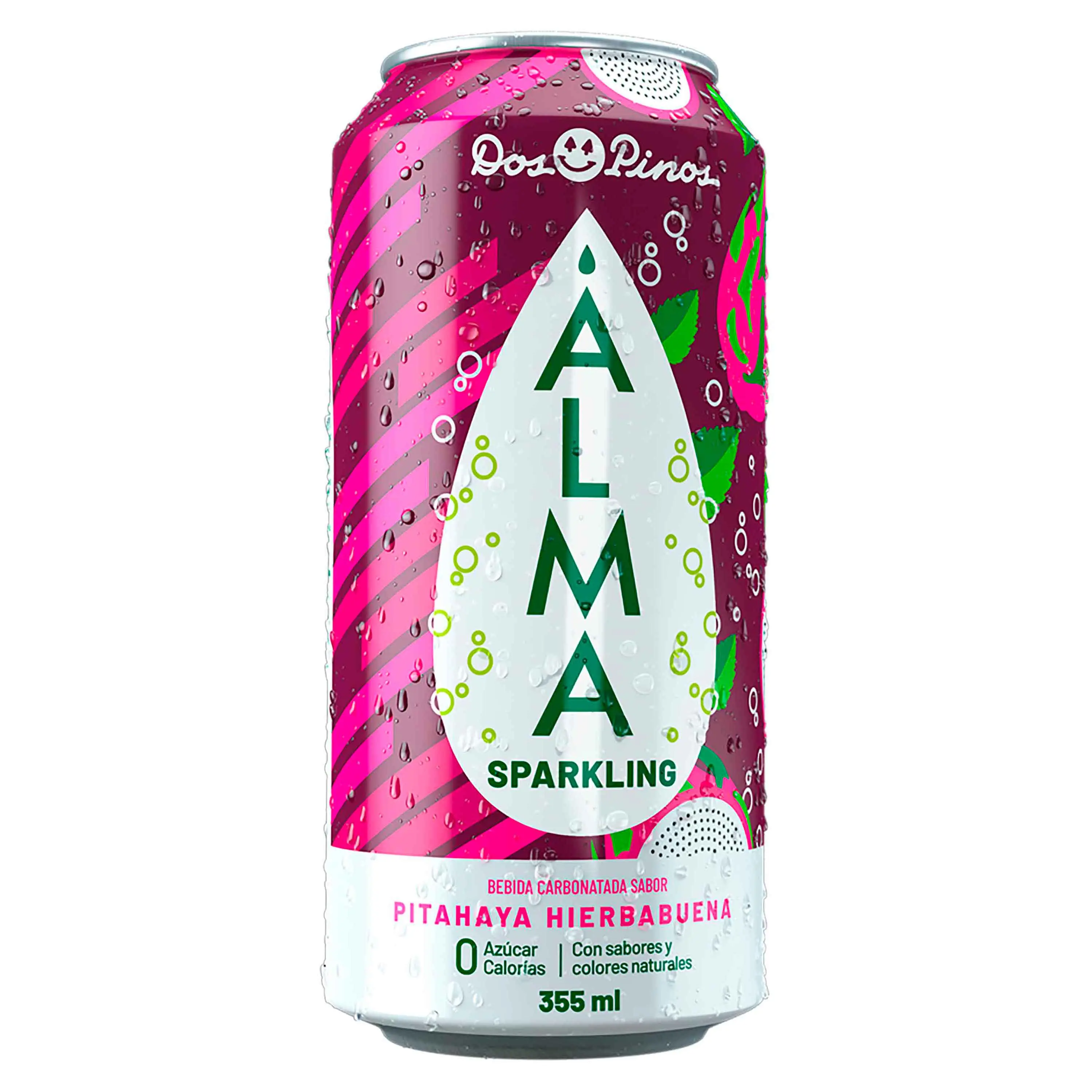 [900.00] Dos Pinos Alma Pitahaya Hierbabuena 355ml