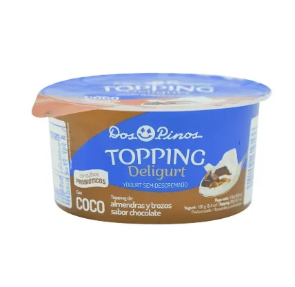 Dos Pinos Deligurt Topping Coco 170g