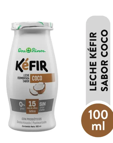 Dos Pinos Kefir Bio Delactomy Coco 100mL