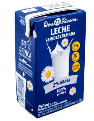 [700.00] Dos Pinos Leche Semidescremada 250mL