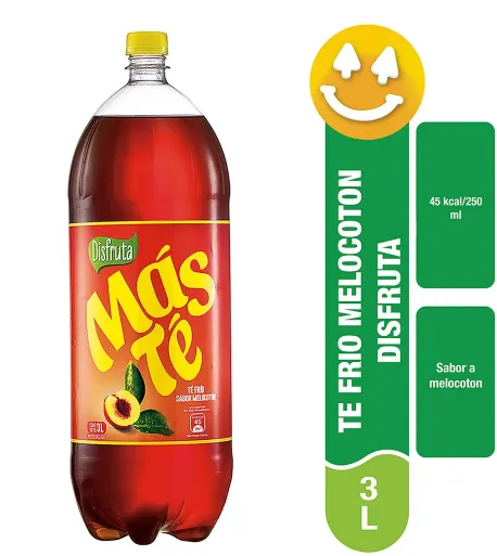 Dos Pinos Mas Te Frio Melocotón 3L