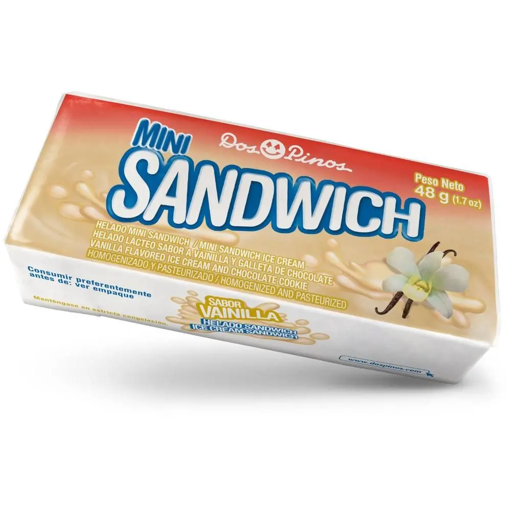 Dos Pinos Mini Sandwich Vainilla 48g