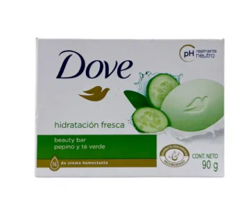 Dove Jabón de Baño Pepino y Té Verde 90g