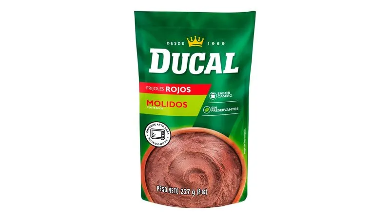 Ducal Frijoles Molidos Rojos 227g