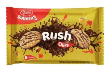 Galleta Rush 43g Gallito