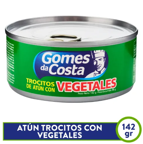 Gomes Da Costa Atun Vegetales Aceite 140 g