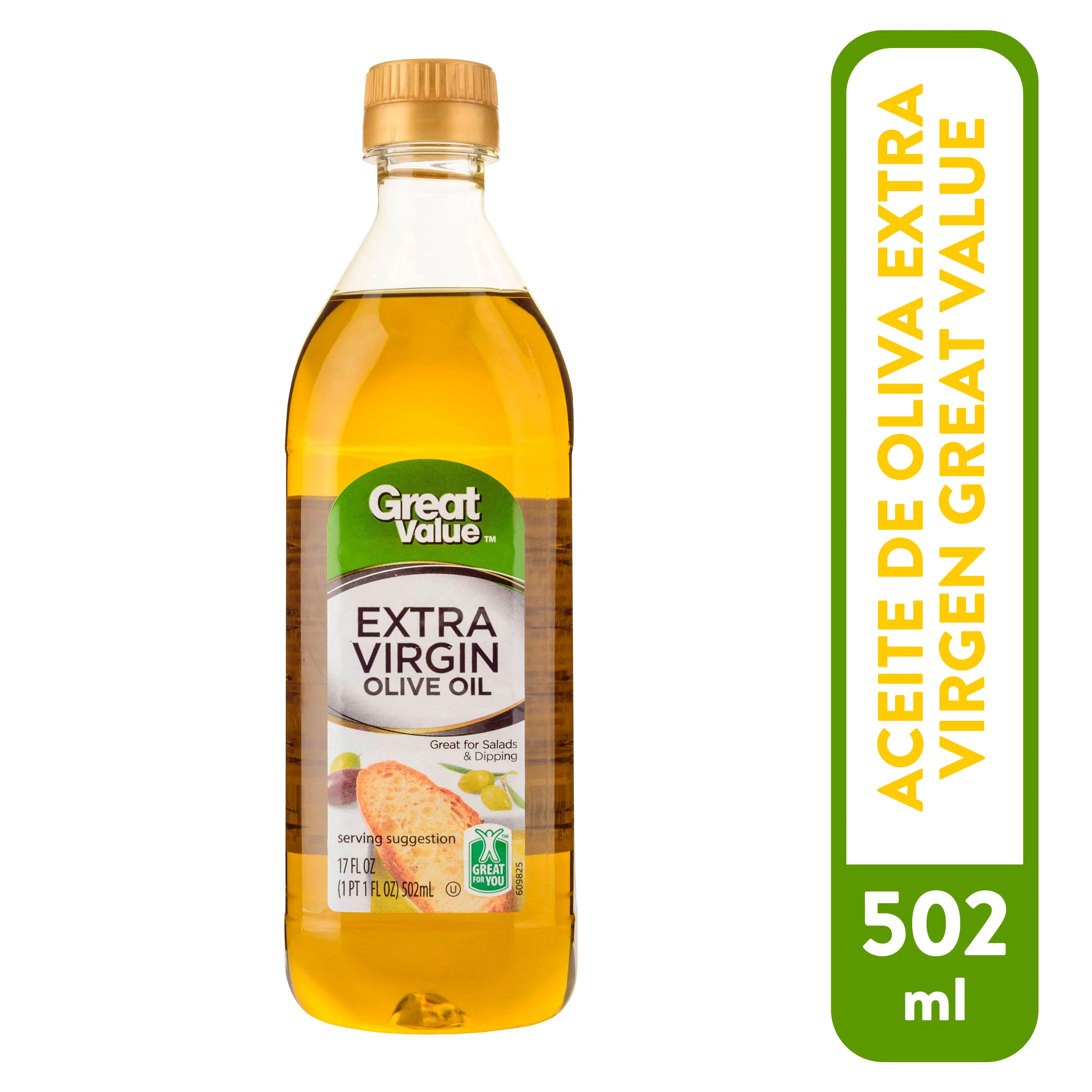 Great Value Aceite de Oliva Extra Virgen 502ml