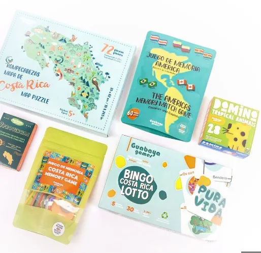 Guayaba Games Costa Rica Activity Pad, English