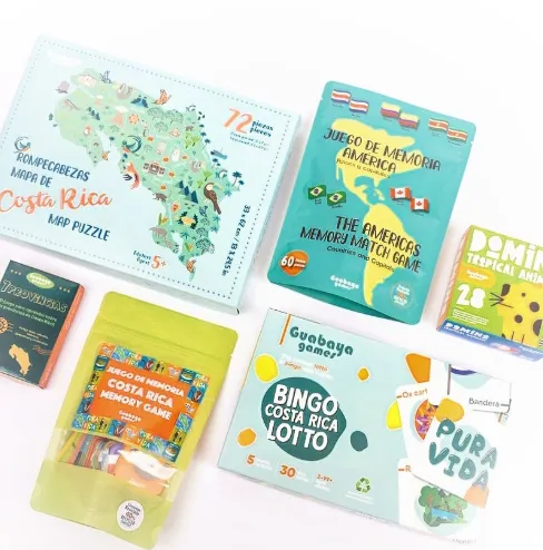 Guayaba Games Memoria de America, paises y capitales