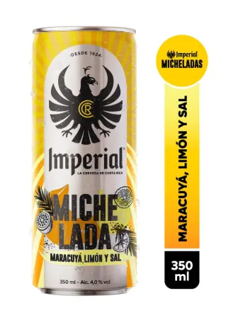 Imperial Michelada Maracayá, Limón y Sal 350mL