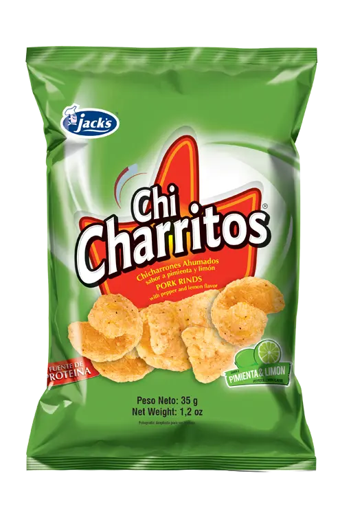 Jack's Chicharritos Pimienta & Limón 35g
