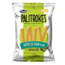 Jack's Palitrokes Aceite y Ajo 35g