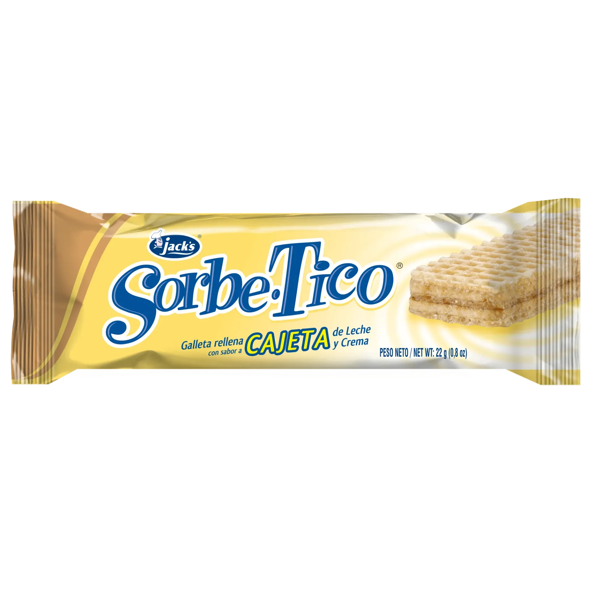 Jacks SorbeTico Sabor Cajeta 22g