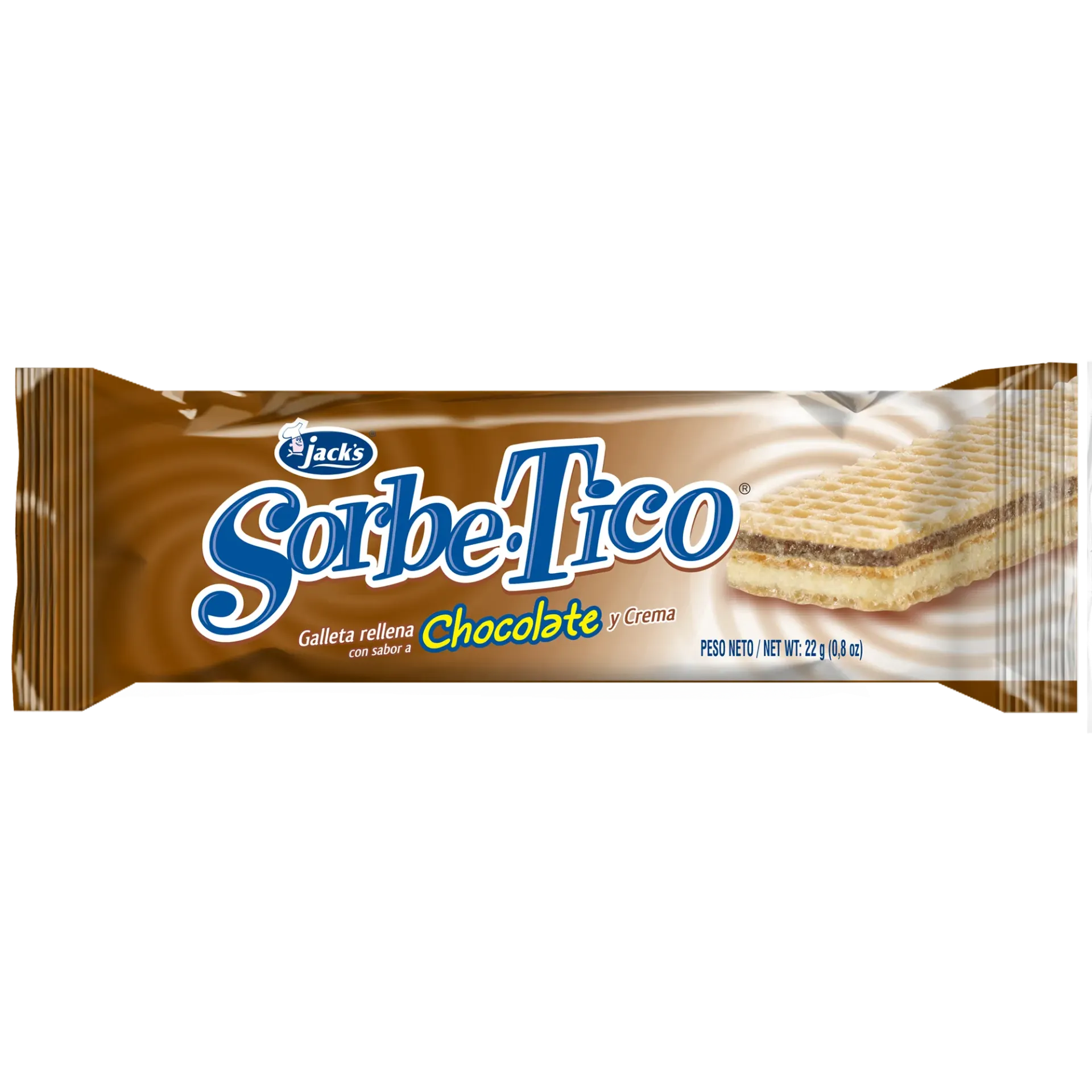 Jacks SorbeTico Sabor Chocolate 22g