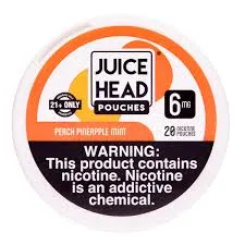 Juice Head Peach Pineapple Mint 6mg Nicotine