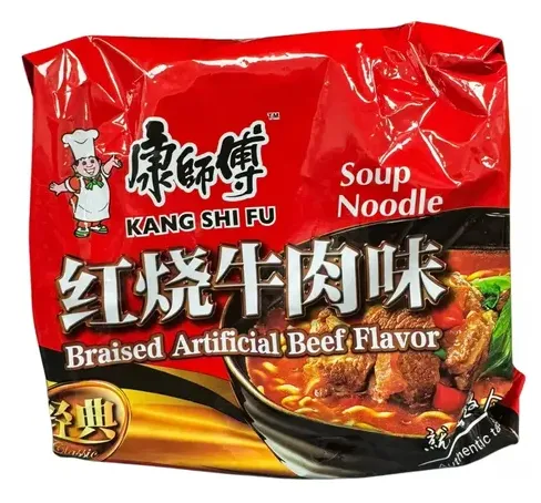 Kang Shi Fu Sopa de Fideos Sabor Estofado De Carne