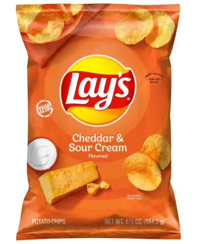 Lays Cheddar & Sour Cream 184.2g