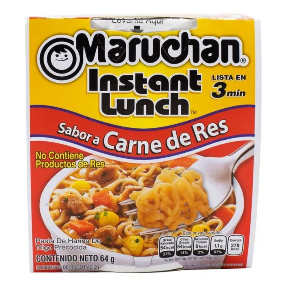 Maruchan Carne de Res