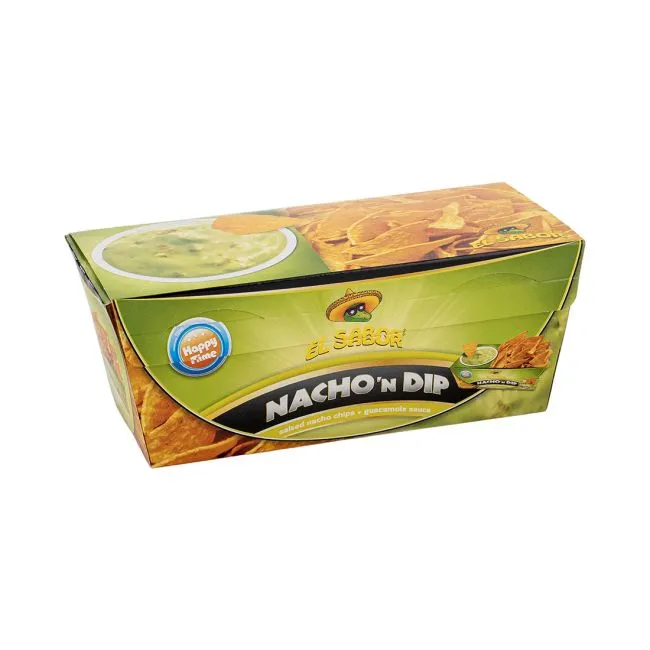 Nachos con dip guacamole 175g