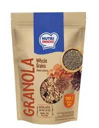 Nutri Snack Granola con Almendra, Pasas, Chia y Linaza 300g
