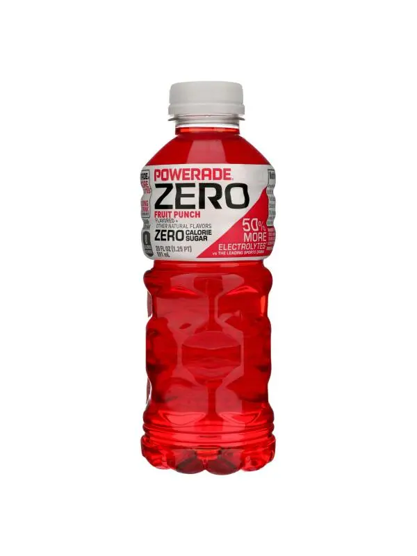 Powerade Zero Fruit Punch 600ml