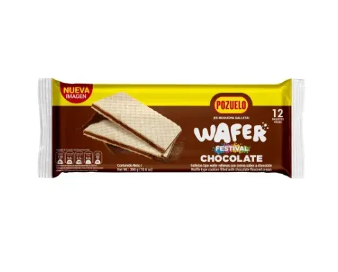 Pozuelo Galleta Wafer Chocolate 25 g 1 unidad