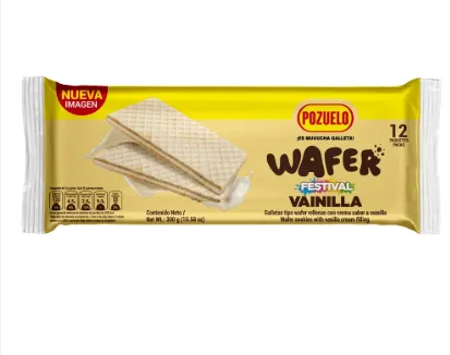 Pozuelo Galleta Wafer Vainilla 25 g 1 unidad