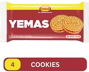 Pozuelo Galleta Yema 52 g 1unidad