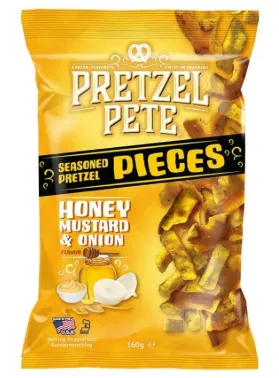 Pretzels Pete Mostaza miel 160g