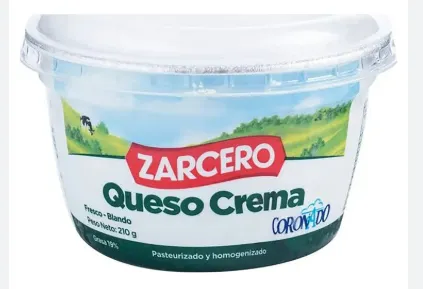 Queso Crema 210g Zarcero