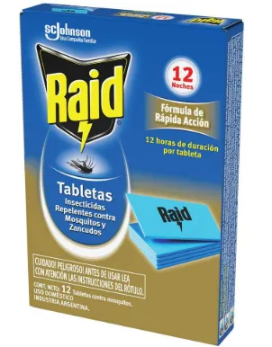 Raid Insecticida 12u