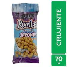 Rumba Maní Japonés Nat Crujiente 70g