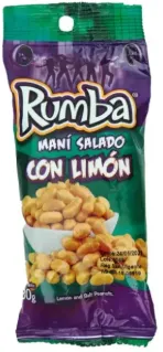 Rumba Maní Salado con Limón 80g