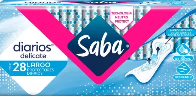 Saba Protectores Diarios Delicate 28 und
