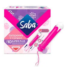 Saba Tampones V-Compact Super Plus 10und