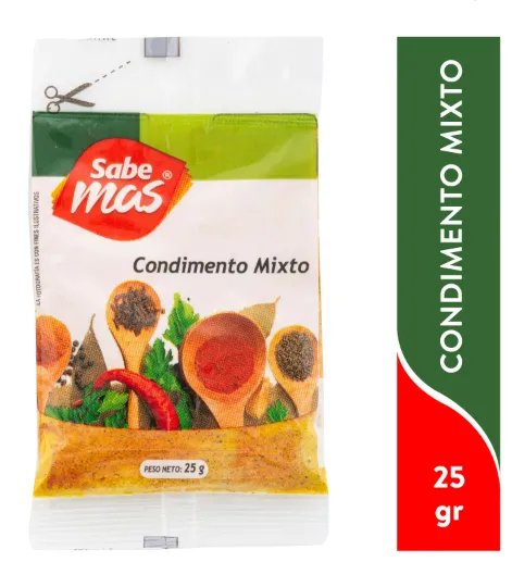 Sabe Mas Condimento Mixto 25g
